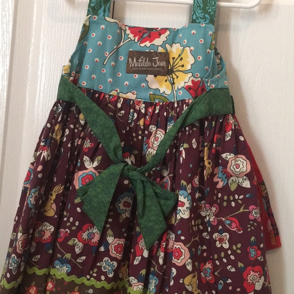 Matilda Jane knot apron dress nwot - Picture 5 of 7